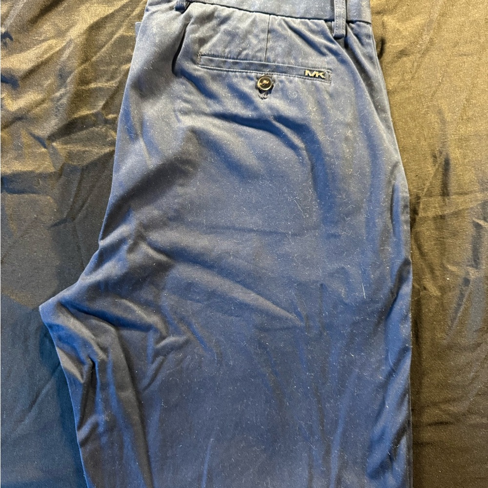 Michael Kors Men's Navy Dress Pants